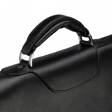 Кожаный портфель "Арамис" (черный)