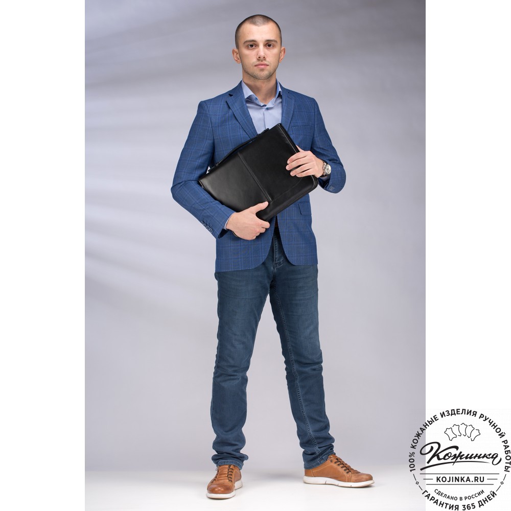 Папка для документов "Джаспер" (чёрная)