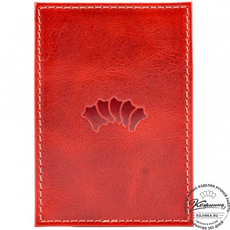 Футляр для карт "Корсика" (красный) 