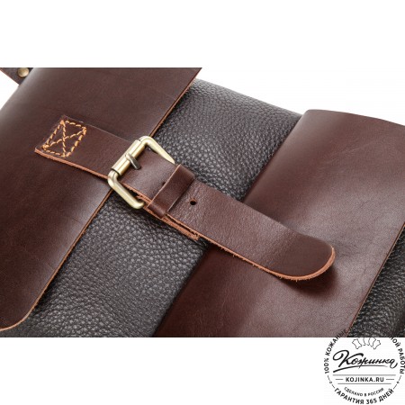 Кожаный рюкзак "Gray" (темно-коричневый)