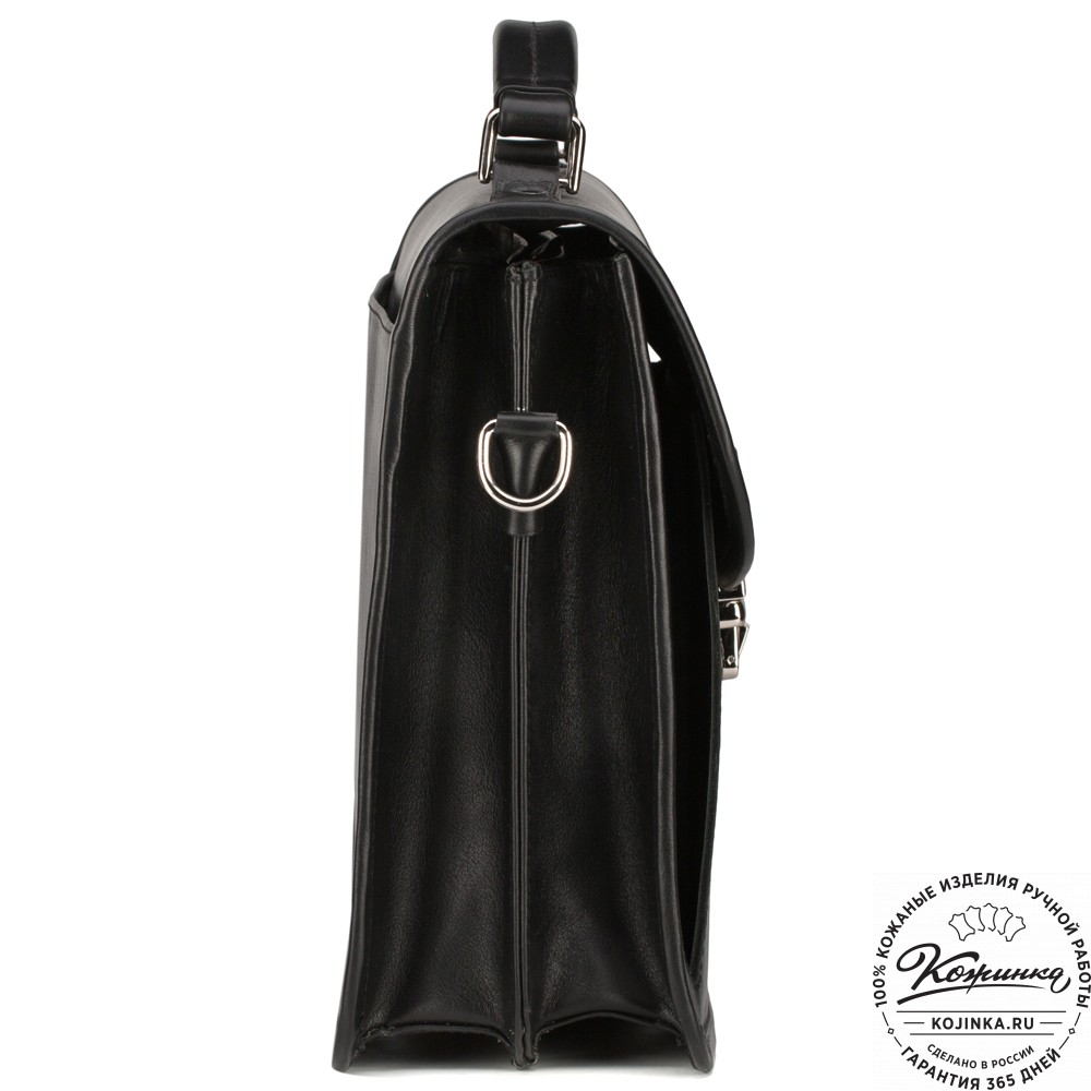 Кожаный планшет "Куба" (чёрный) 