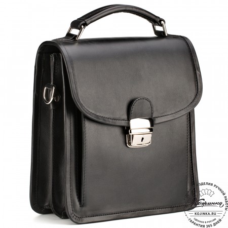 Кожаный планшет "Куба" (чёрный) 