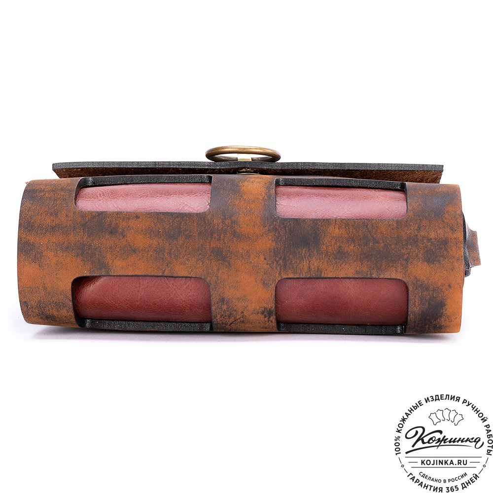 Женская кожаная сумка "Кортни" (старение)