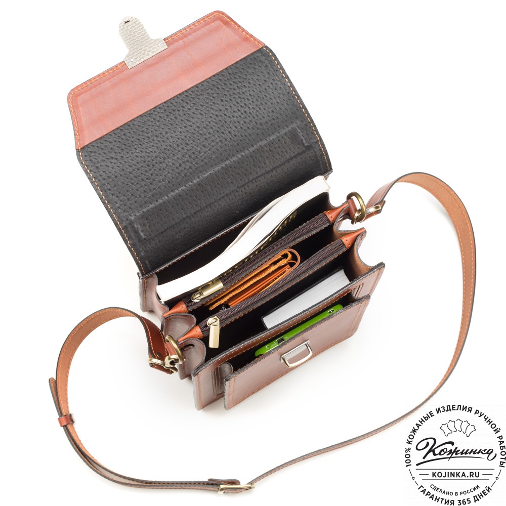 Кожаный планшет 203 (коньяк)