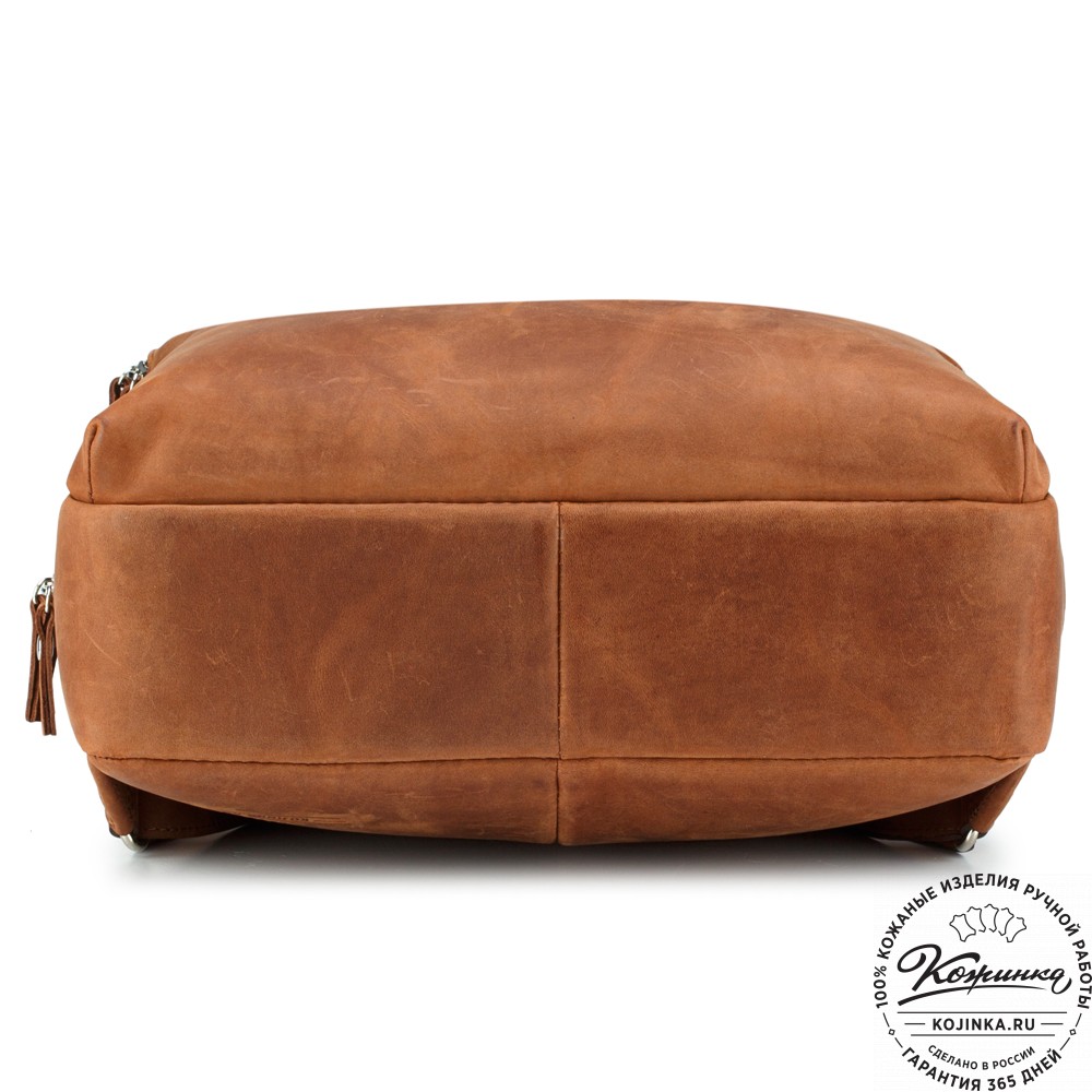 Кожаный рюкзак "Артур" (коричневый крейзи)