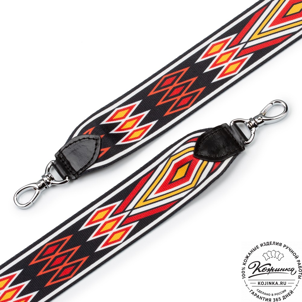 Цветной ремень-стропа (вариант № 4)