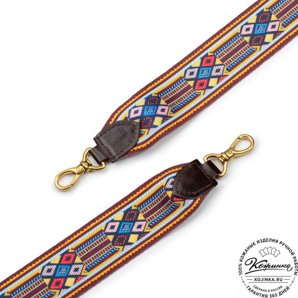 Цветной ремень-стропа (вариант № 6)