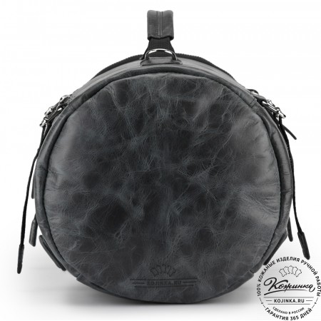 Кожаная сумка-трансформер "Скаут" (черный антик)