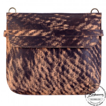 Кожаный планшет "Гудзон" (старение рыжий)