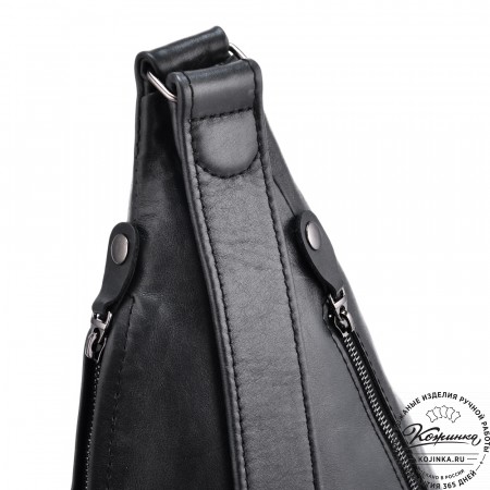 Кожаный рюкзак "Африка" (чёрный)