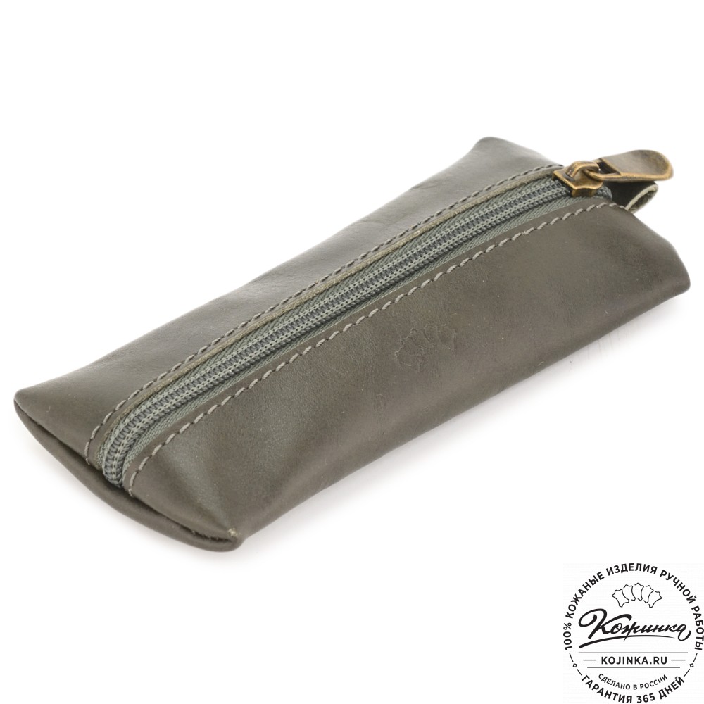 Кожаная ключница «Соло» (хаки)