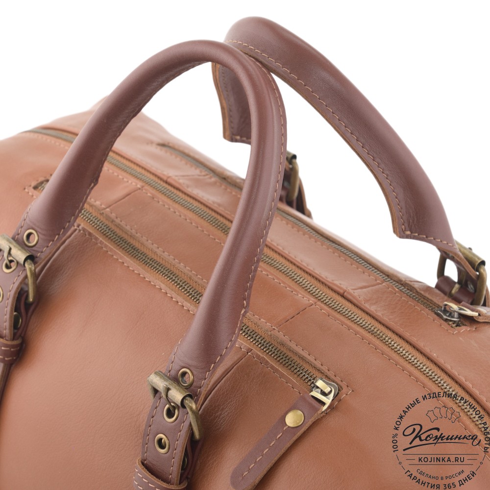 Дорожно-спортивная сумка "Вашингтон" (рыжая)