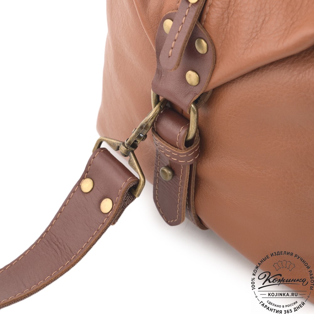 Дорожно-спортивная сумка "Вашингтон" (рыжая)