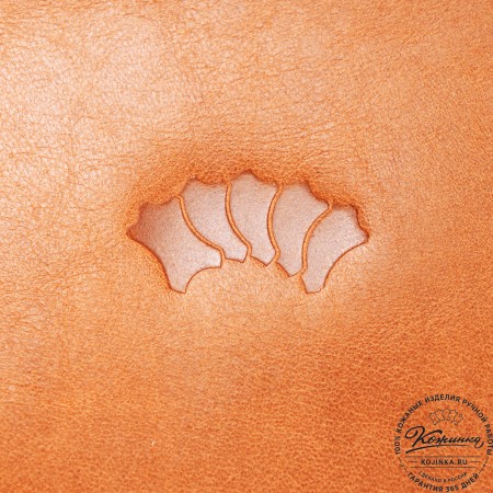 Кожаное портмоне Италия (кэмэл)