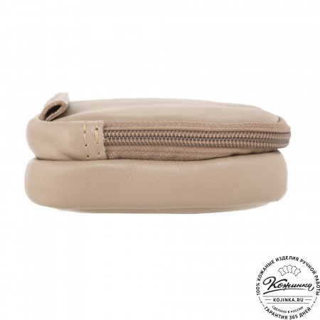 Кожаный клатч "Денвер" (капучино)