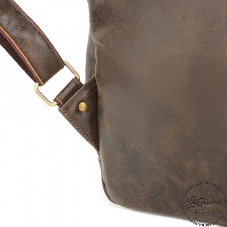 Мужской кожаный рюкзак "Гудвин" (коричневая наппа)