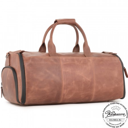 Кожаная сумка-портплед "Титан" (коричневый воск)