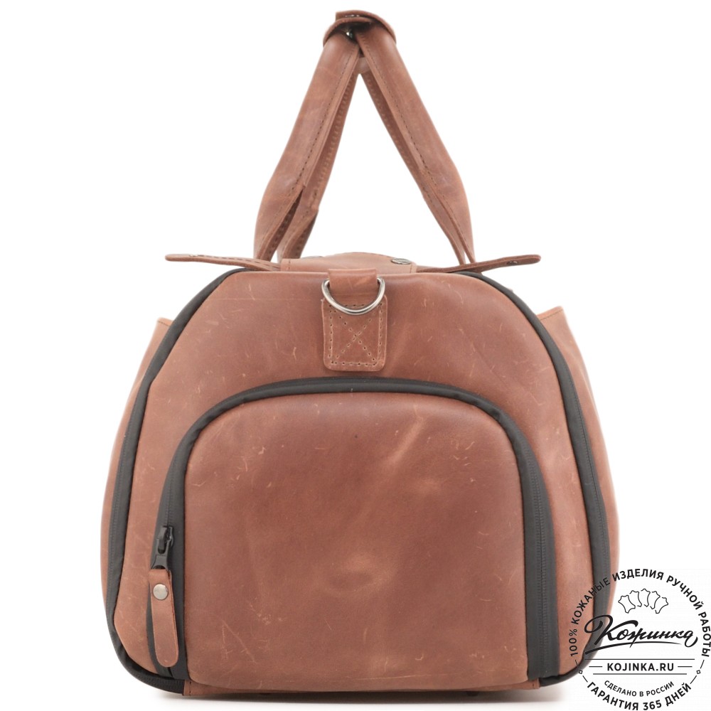 Кожаная сумка-портплед "Титан" (коричневый воск)