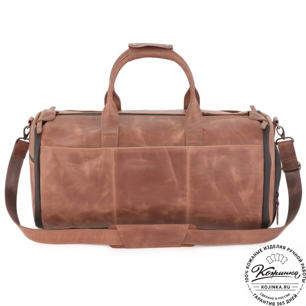 Кожаная сумка-портплед "Титан" (коричневый воск)