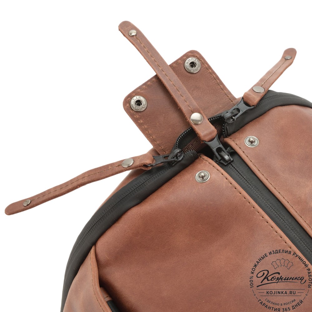 Кожаная сумка-портплед "Титан" (коричневый воск)