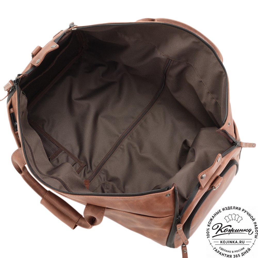 Кожаная сумка-портплед "Титан" (коричневый воск)