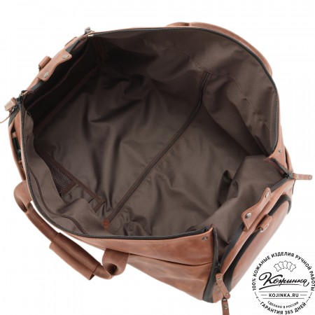 Кожаная сумка-портплед "Титан" (коричневый воск)
