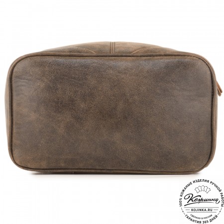 Кожаный рюкзак "Венгрия" (коричневый наппа)