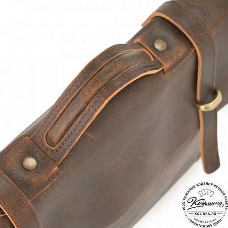Кожаный портфель "Англетер" (коричневый эксклюзив)