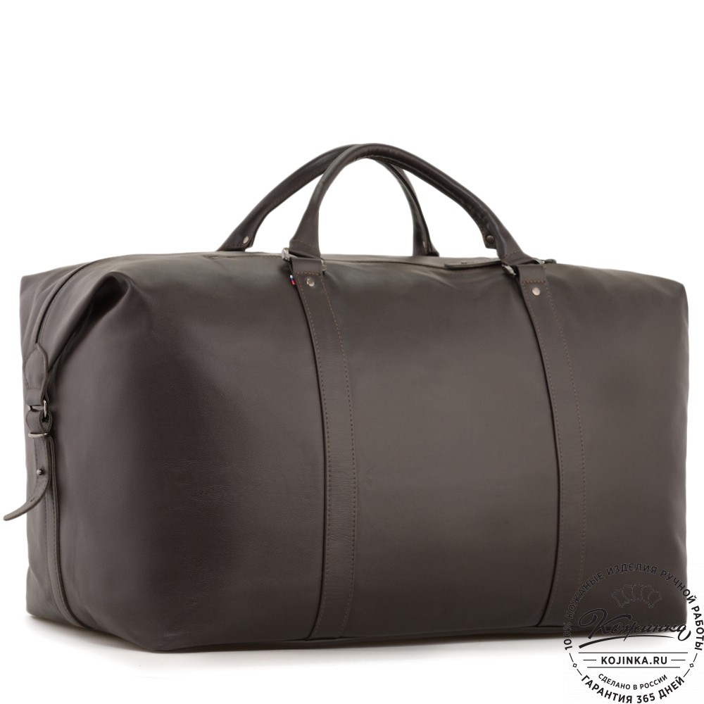 ККожаная дорожно-спортивная сумка "Англия БИГ" (коричневый)