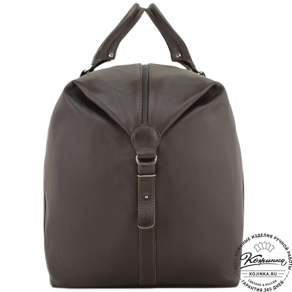 ККожаная дорожно-спортивная сумка "Англия БИГ" (коричневый)