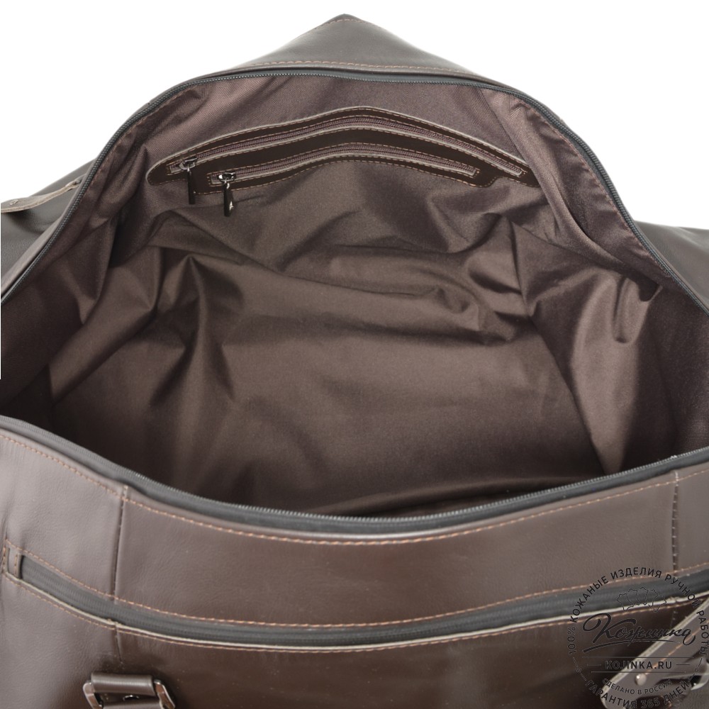 ККожаная дорожно-спортивная сумка "Англия БИГ" (коричневый)