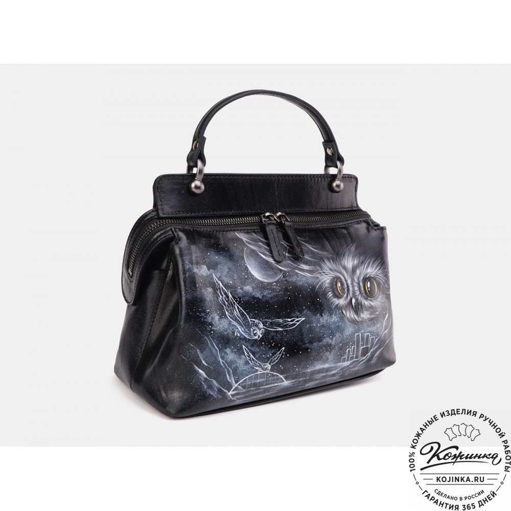Женская кожаная сумка "Орнелла"  "Легенды ночных стражей"