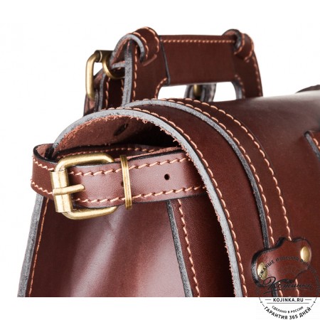 Кожаный ранец "Максимус 3" (коричневый)